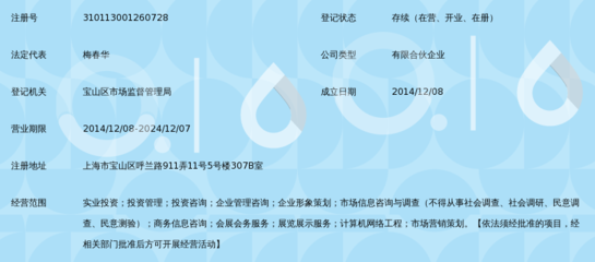 上海惜力投资中心(有限合伙)